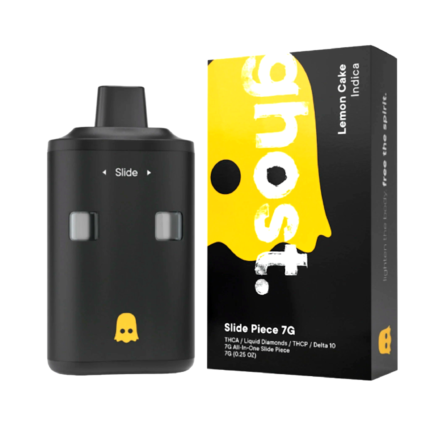 Ghost THC-A Blend Vape 7grams Lemon Cake 90%THC